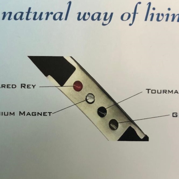 Silver ROOTS Negative Ion Healing Bracelet - Picture 3 of 10